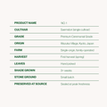 mind&leaf no.1 matcha product grid and details